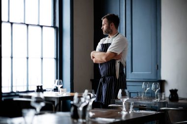 A chef at Plateau Reastaurant in Brighton