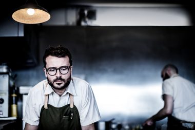 A portrait of the chef Christian Puglisi in London