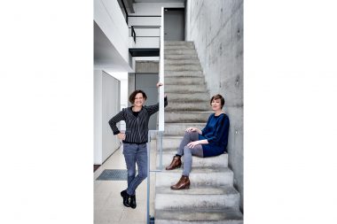 A portrait of Mary Bowman and Nina Kölbeck of Gustafson Porter in London