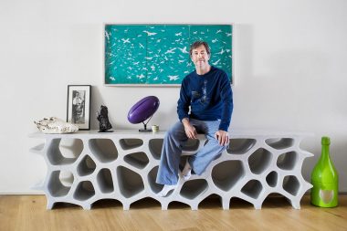 Portrait of designer Marc Newson in London for Habitus magazine