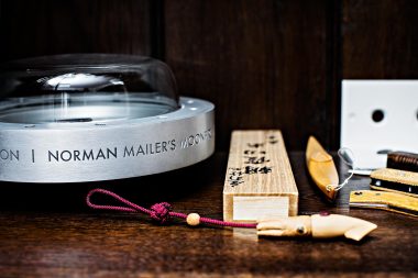 Still life photograph of items owned by Marc Newson