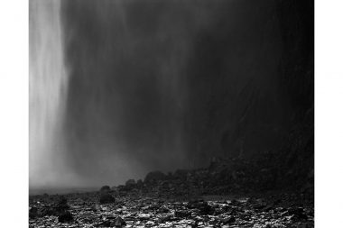 Waterfall and rocks in Iceland from the project Form and Void II