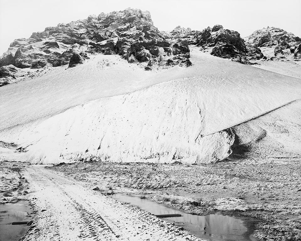 Black and white photograph in Iceland taken by Richard Boll of London