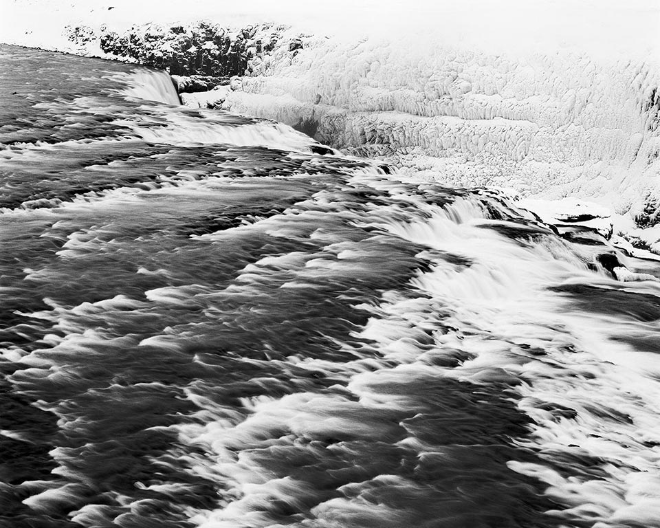 Black and white landscape photograph Iceland by Richard Boll of London