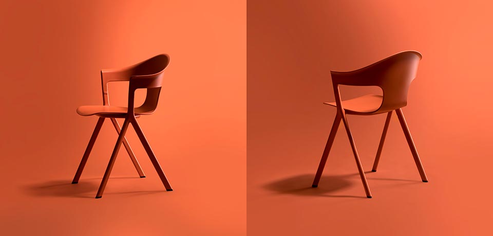 AXYL chairs in London product photography studio. Furniture Photographer Richard Boll.