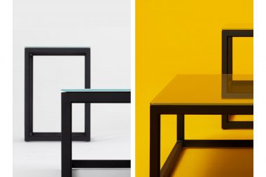 Still life product studio photography of metro tables by Mark Gabbertas