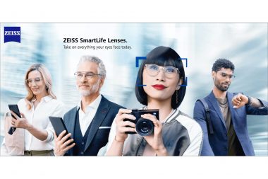 Composite of advertising photographer for zeiss in london