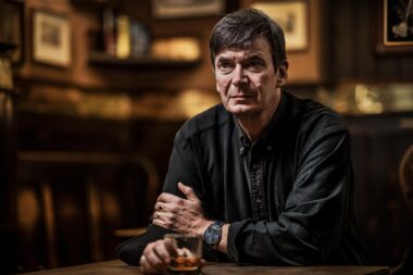 Portrait of the crime writer Ian Rankin by Richard Boll Photography