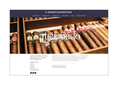 Published work for Cigar Aficionado by Richard Boll