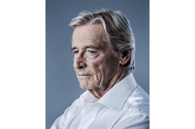 A portrait of William Roache by Richard Boll Photography