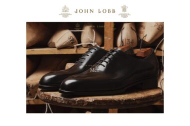 A page from the website of John Lobb