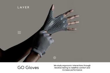 Layer Go Gloves studio photography by Richard Boll