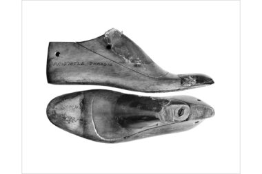 The John Lobb wooden shoe lasts of Aristotle Onassis by Richard Boll