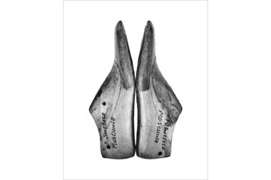 John Lobb wooden shoe lasts of Franco Moschino by Richard Boll