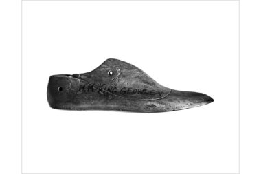 John Lobb wooden shoe lasts of King George V by Richard Boll Photography