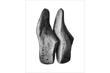 The John Lobb wooden shoe lasts of Paul Getty by Richard Boll