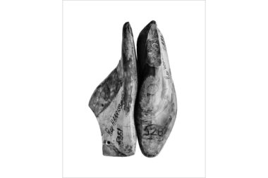 The John Lobb wooden shoe lasts of Rex Harrison by Richard Boll