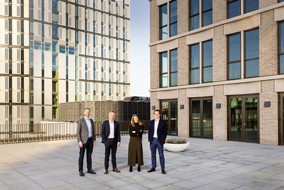Group corporate portraiture by Richard Boll Photography commissioned by Derwent London.