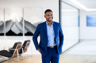 Corporate portrait by Richard Boll taken in Boston, USA.